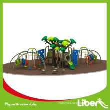 China Large Amusement Park Outdoor Playground with Climbing Structures